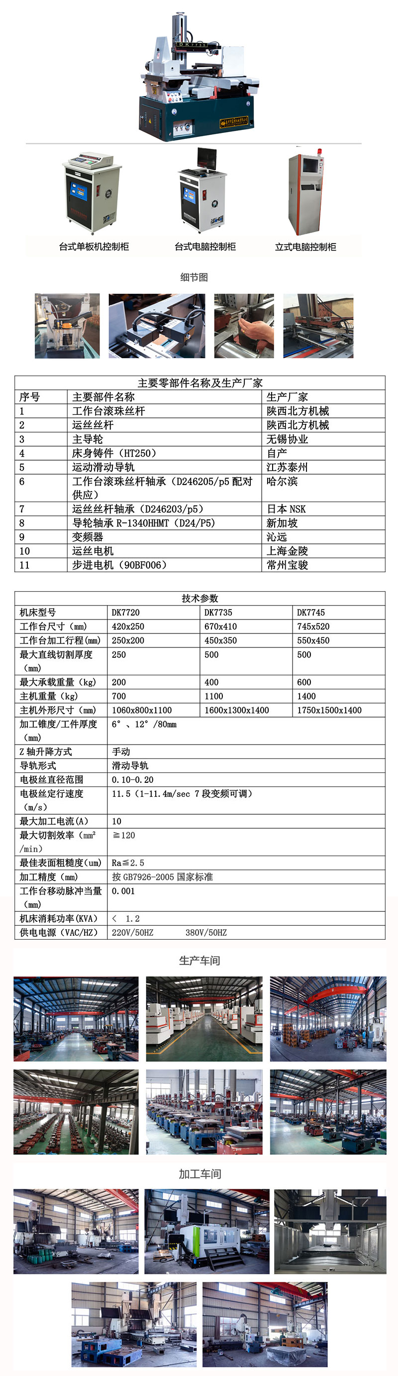 快走絲，DK7735快走絲線切割機(jī)床2