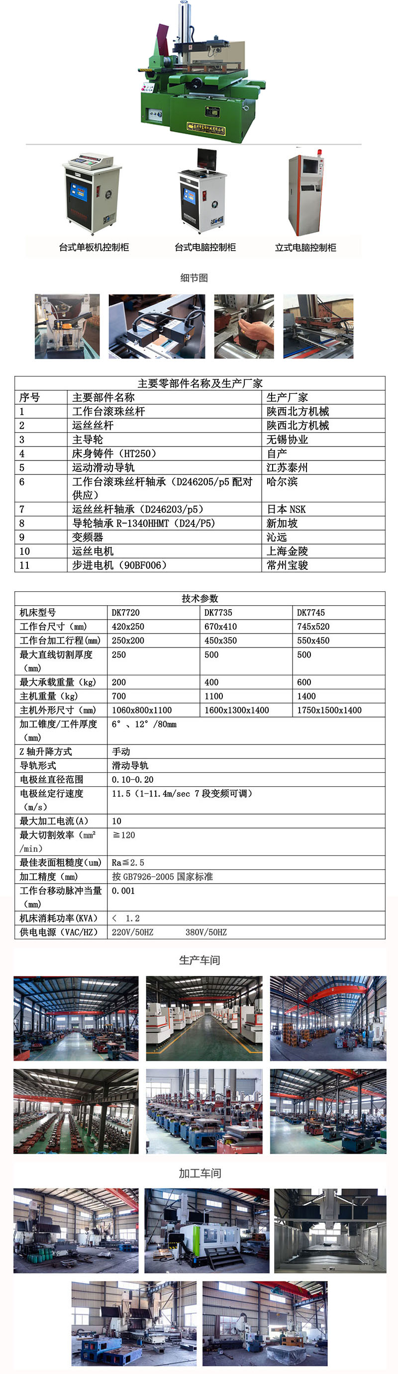 快走絲，DK7745快走絲線切割機(jī)床2